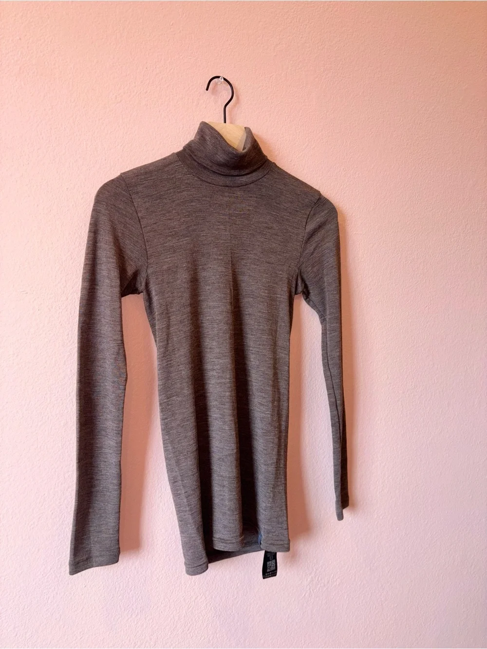 Dilling 100% Wool Turtleneck Baselayer Size 6 - Picture 3 of 7